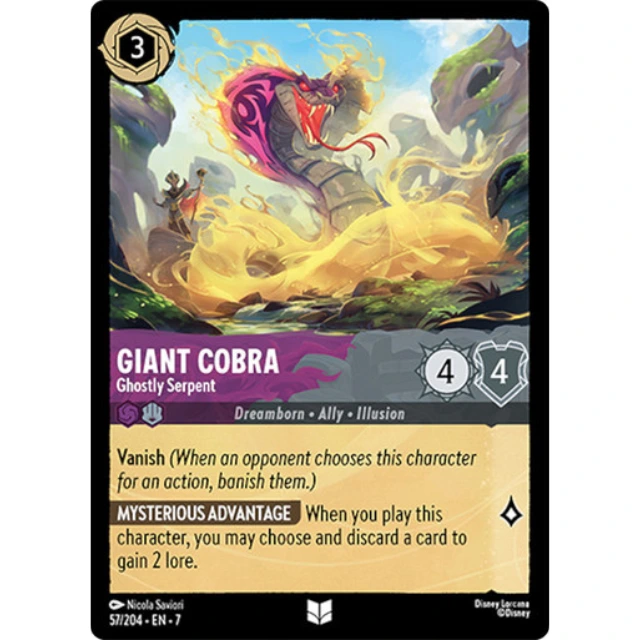 Giant Cobra - Ghostly Serpent