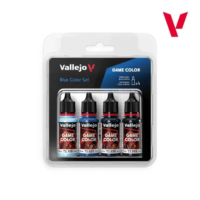 Blue Color Set 4pz (18ml)