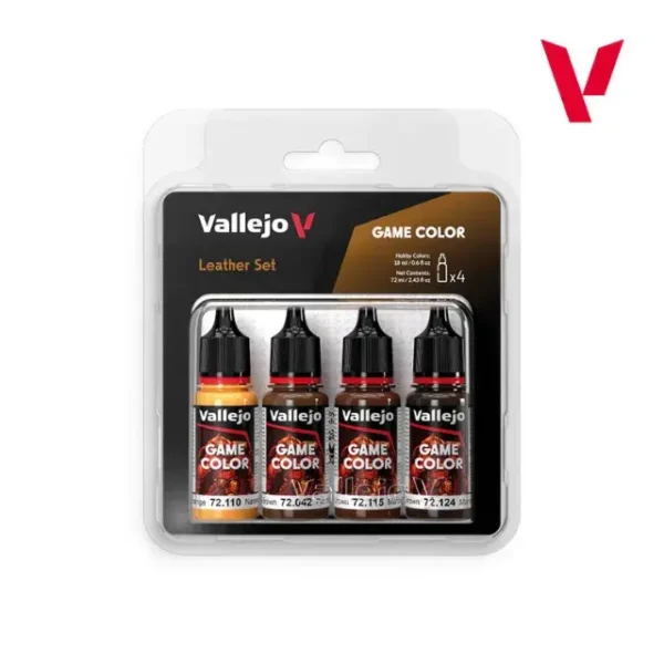 Leather set 4pz (18ml)