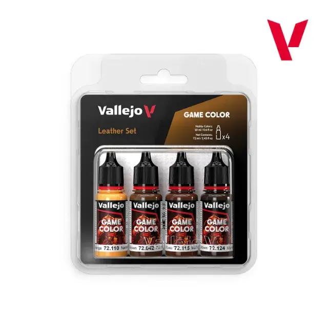 Leather set 4pz (18ml)