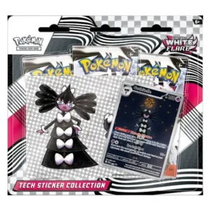 Tech Sticker Collection White Flare